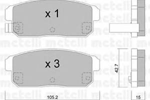 Тормозные колодки для моделей: MAZDA (RX), SUZUKI (IGNIS)