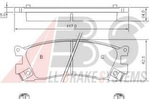 Тормозные колодки для моделей: MAZDA (XEDOS, MPV,929)