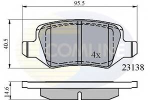 Тормозные колодки для моделей: MERCEDES-BENZ (A-CLASS, VANEO,A-CLASS,B-CLASS)