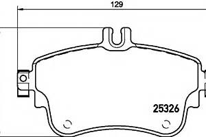 Тормозные колодки для моделей: MERCEDES-BENZ (B-CLASS, A-CLASS)