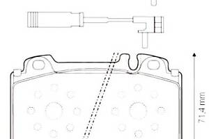 Тормозные колодки для моделей: MERCEDES-BENZ (C-CLASS, C-CLASS,C-CLASS,SL,E-CLASS,CLK,E-CLASS,CLK,SLK,CLS)