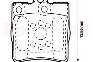 Тормозные колодки для моделей: MERCEDES-BENZ (E-CLASS, C-CLASS,C-CLASS)