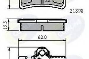 Тормозные колодки для моделей: MERCEDES-BENZ (E-CLASS, E-CLASS,CLK,E-CLASS,CLK,E-CLASS,C-CLASS,C-CLASS,C-CLASS,CLK,CLK,