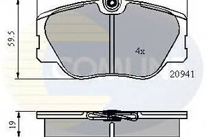 Тормозные колодки для моделей: MERCEDES-BENZ (E-CLASS, E-CLASS,E-CLASS,C-CLASS,E-CLASS,E-CLASS,E-CLASS,E-CLASS)