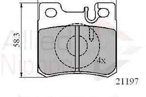 Тормозные колодки для моделей: MERCEDES-BENZ (E-CLASS, E-CLASS,E-CLASS,SL,C-CLASS,E-CLASS,E-CLASS,E-CLASS,C-CLASS,E-CLA