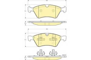 Тормозные колодки для моделей: MERCEDES-BENZ (G-CLASS, E-CLASS,E-CLASS,M-CLASS,R-CLASS,GL-CLASS,M-CLASS)