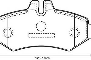 Тормозные колодки для моделей: MERCEDES-BENZ (G-CLASS, G-CLASS,G-CLASS,SPRINTER,SPRINTER,SPRINTER,G-CLASS,SPRINTER,SPRI