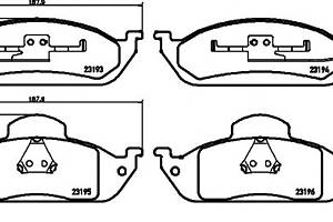 Гальмівні колодки для моделей: MERCEDES-BENZ (M-CLASS)