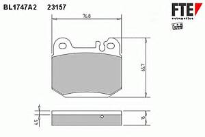 Тормозные колодки для моделей: MERCEDES-BENZ (M-CLASS)