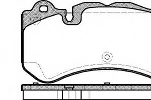 Колодки гальмівні для моделей:MERCEDES-BENZ (SL,E-CLASS,E-CLASS,CLS,M-CLASS,GL-CLASS)