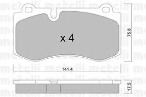 Тормозные колодки для моделей: MERCEDES-BENZ (SL, E-CLASS,E-CLASS,CLS,S-CLASS,S-CLASS)