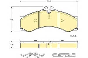 Тормозные колодки для моделей: MERCEDES-BENZ (SPRINTER, SPRINTER,SPRINTER,SPRINTER,SPRINTER,SPRINTER,SPRINTER,SPRINTER,