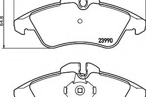 Тормозные колодки для моделей: MERCEDES-BENZ (SPRINTER, VITO,SPRINTER,SPRINTER,SPRINTER,SPRINTER,SPRINTER,VITO,V-CLASS,