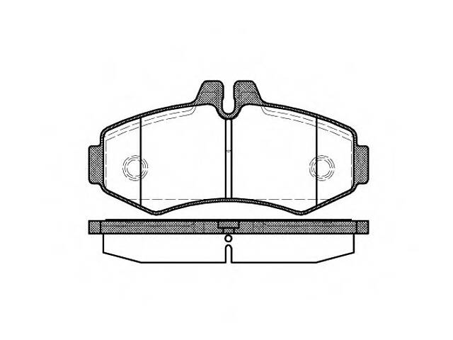 Гальмівні колодки для моделей: MERCEDES-BENZ (VITO, VITO, V-CLASS)