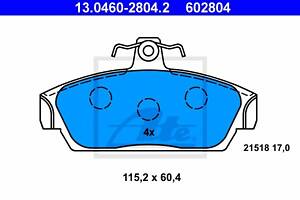 Тормозные колодки для моделей: MG (MGF, MG), ROVER (100,100)