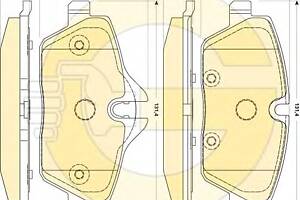 Тормозные колодки для моделей: MINI (CLUBMAN, COOPER,CABRIO,COUPE,ROADSTER,CLUBVAN)