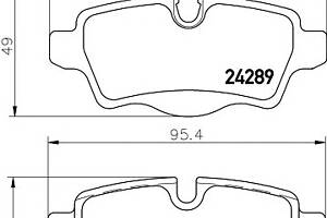 Тормозные колодки для моделей: MINI (CLUBMAN, COOPER,CABRIO,COUPE,ROADSTER,CLUBVAN)