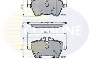 Тормозные колодки для моделей: MINI (COOPER, CABRIO,CLUBMAN,COOPER,CABRIO,COUNTRYMAN,COUPE,ROADSTER,PACEMAN)