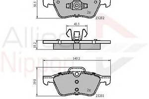 Тормозные колодки для моделей: MINI (COOPER, CABRIO)