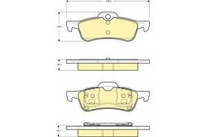 Тормозные колодки для моделей: MINI (COOPER, CABRIO)