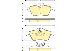 Тормозные колодки для моделей: MINI (COOPER, CABRIO)