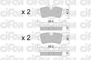 Тормозные колодки для моделей: MINI (COOPER, CLUBMAN,COOPER,CABRIO,COUPE,CLUBVAN)