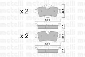 Тормозные колодки для моделей: MINI (COOPER, CLUBMAN,COOPER,CABRIO,COUPE,CLUBVAN)