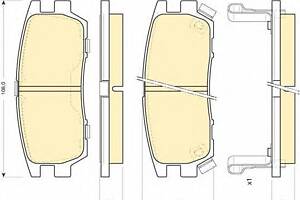 Тормозные колодки для моделей: MITSUBISHI (L-300, SIGMA,PAJERO,PAJERO,PAJERO,PAJERO,SPACE-WAGON,PAJERO,L-400,L-400,PAJE