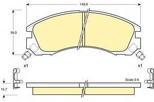 Тормозные колодки для моделей: MITSUBISHI (LANCER, PAJERO,LANCER,PAJERO,SPACE-WAGON,PAJERO,GALLOPER,SPACE-RUNNER,L-400,