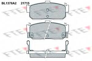 Тормозные колодки для моделей: NISSAN (100-NX, SUNNY,PULSAR,PRIMERA,MAXIMA,ALMERA,ALMERA,SUNNY,MAXIMA,MAXIMA)