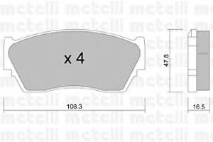 Тормозные колодки для моделей: NISSAN (100-NX, SUNNY,PULSAR,SUNNY)