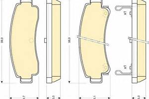 Тормозные колодки для моделей: NISSAN (100-NX, SUNNY,SUNNY,PULSAR,SUNNY)