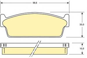 Тормозные колодки для моделей: NISSAN (200-SX)