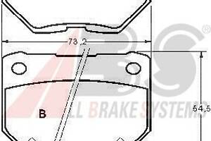 Тормозные колодки для моделей: NISSAN (300-ZX)