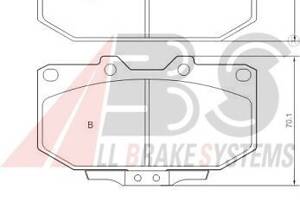 Тормозные колодки для моделей: NISSAN (300-ZX)