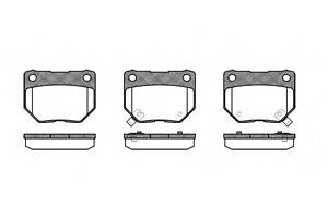 Гальмівні колодки для моделей: NISSAN (300-ZX)