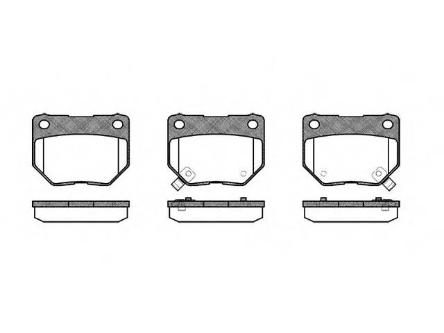 Тормозные колодки для моделей: NISSAN (300-ZX)