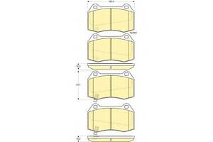 Тормозные колодки для моделей: NISSAN (350, 350)