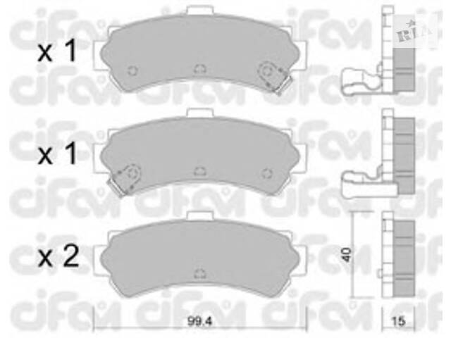 Тормозные колодки для моделей: NISSAN (ALMERA, ALMERA)