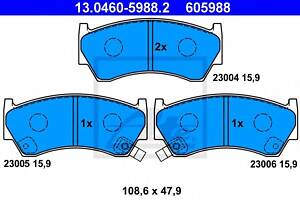 Тормозные колодки для моделей: NISSAN (ALMERA, ALMERA)