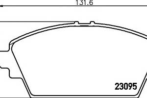 Тормозные колодки для моделей: NISSAN (ALMERA, PRIMERA,PRIMERA,PRIMERA)