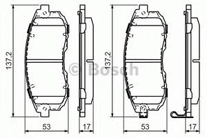 Тормозные колодки для моделей: NISSAN (ALTIMA), SUZUKI (SX4,SX4)