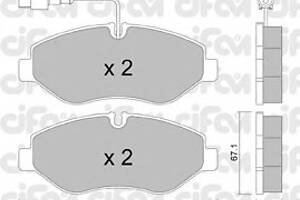 Тормозные колодки для моделей: NISSAN (CABSTAR), RENAULT TRUCKS (Maxity)