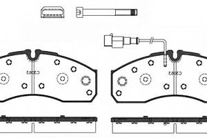 Тормозные колодки для моделей: NISSAN (CABSTAR), RENAULT TRUCKS (Maxity)