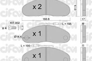 Тормозные колодки для моделей: NISSAN (CABSTAR, ATLEON,TRADE,TRADE,TRADE,TRADE,TRADE,TRADE,TRADE,TRADE,TRADE)