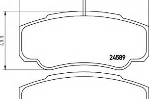 Тормозные колодки для моделей: NISSAN (CABSTAR, CABSTAR)