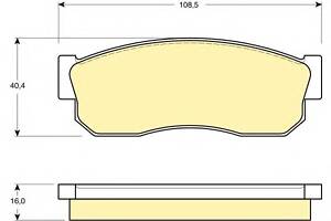 Тормозные колодки для моделей: NISSAN (CHERRY, SUNNY,SUNNY,SUNNY,SUNNY,SUNNY,CHERRY,SUNNY,SUNNY,CHERRY,EXA,S-CARGO), SU