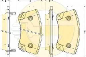 Тормозные колодки для моделей: NISSAN (CUBE, TEANA,JUKE,LEAF,SYLPHY,PULSAR)