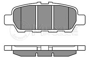 Гальмівні колодки для моделей: NISSAN (MURANO, JUKE), SUZUKI (GRAND-VITARA)