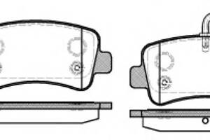 Колодки гальмівні для моделей: NISSAN (NV400, NV400), OPEL (MOVANO, MOVANO), RENAULT (MASTER, MASTER, MASTER), VAUXHALL (M